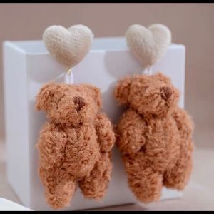 Cute bear plush pendant